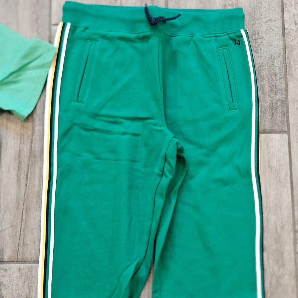 Janie and Jack Clothing Lot of 5 Kids Size 7 Green Blue Yellow NEW Sporty Preppy